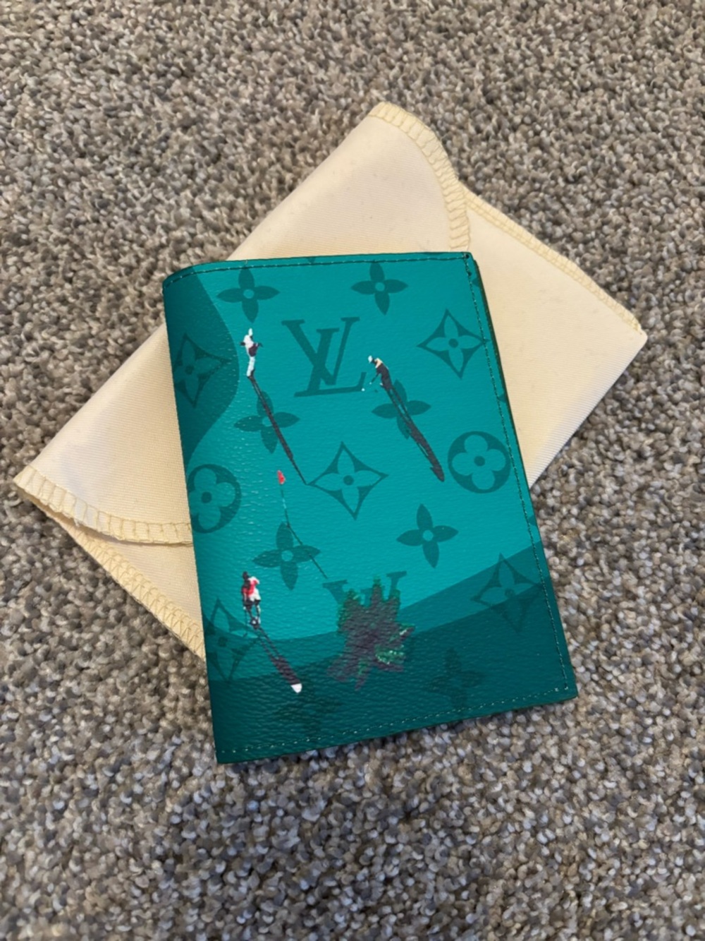 Louis Vuitton Golf Monogram Passport Holder